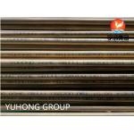 ASTM B111 C68700 Copper Round Tube Seamless Tube For Heat Exchanger Condencer for sale
