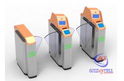 China Bi Directional IP54 Facial Recognition Entrance Turnstile SS304 supplier