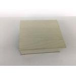 Milk White Wood Finish Aluminium Profiles For Decoration / Building for sale