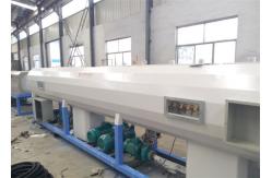 China Single Screw Plastic Pipe Extrusion Line 20 - 630mm PE Pipe Extruder Machine supplier