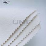 Double Side Brushed Polyester Tie Interlining Fabric Dye Woven For Necktie