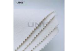China Double Side Brushed Polyester Tie Interlining Fabric Dye Woven For Necktie supplier