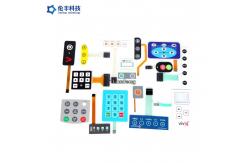 China Metal Domes Membrane Keyboard Switch Custom Made Matte / Glossy Buttons supplier
