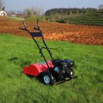 500mm Micro Tillage Machine Hand Push Gasoline Walking Tractor Tiller 210kgs for sale