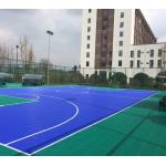 2500N Removable Indoor Sports Flooring Polypropylene Interlocking Tiles