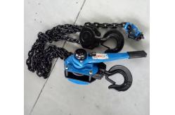 China Manual Hand Pulley Manual Chain Hoist Block For Stringing Equipment supplier
