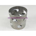 38mm 316l Absorption Tower Metal Pall Ring 0.6mm Thickness for sale