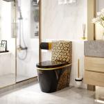 Water Saving Siphonic One Piece Toilet Sanitary Wares Bathroom Sets for sale
