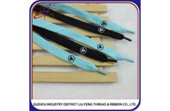 China 100 Polyester Drawcord Custom Shoelace Printed Shoestring 5mm-20mm supplier