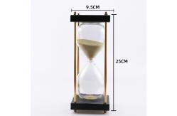 China Novelty Wooden Hourglass Custom 3 Minute Hourglass Timer Various Sizes supplier