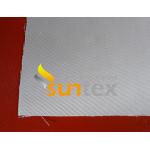 0.7mm Fire Retardant High Silica Rubber Fiber Glass Cloth for sale