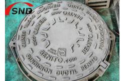 China Round Heavy Duty Ductile Iron Cover With Anti Theft D400 Cover And Frame supplier