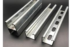 China Building Material Slotted Solid Cold Formed Unistrut Channel supplier