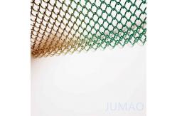 China Gradation Art Stainless Steel Mesh Curtain Chain Coil Drapery For Fireplace supplier