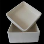 Cordierite Mullite Saggar Kiln Furniture For Anode And Cathode Material Of Lithium Battery for sale