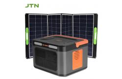 China Battery Powered Solar Panel Powerstation Lifepo4 Lithium Ion 100W Foldable supplier