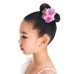 Cerise Artificial Dancing Harem Flower Head Piece Dance Accessories For Kids for sale