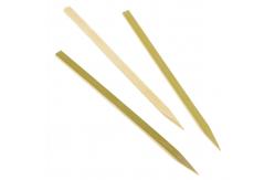 China 15cm Bamboo Paddle Picks Skewers for BBQ 100packs supplier