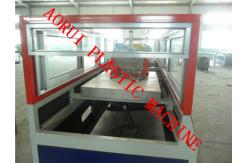 China WPC Chair Profile Plastic Extrusion Line , Bench Profile Machine supplier