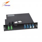 High Stability 4 Channel CWDM Mux Demux With SC / APC Connectors 0.9mm Fiber for sale