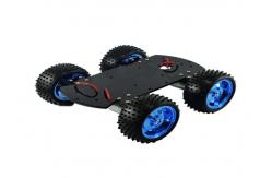 China 4WD All - Metal Motor Smart Car Chassis High Torque 120mAh Current supplier