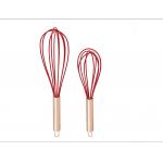 2pcs Kitchen Utensils Whisk , LFGB Approved Whisk For Blending Mixing for sale