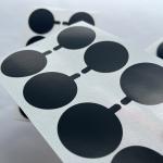 Waterproof Custom Tamper Seal Stickers Adhesive Printing Circle Private Vinyl Label