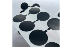 China Waterproof Custom Tamper Seal Stickers Adhesive Printing Circle Private Vinyl Label supplier