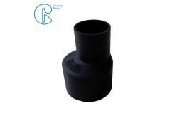 China PN6 PE100 HDPE Siphon Fitting , HDPE Eccentric Reducer 63*50mm-315*160mm supplier