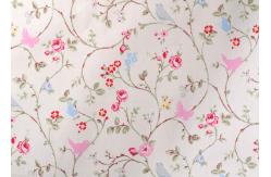 China Glossy Transparent PVC Coated Cotton Canvas Excellent Ink Absorption supplier