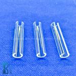 High Transparencye Fused Silica Custom Semicircular Quartz Tubes Glass Pipe for sale