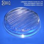 Durable Molded Borosilicate Lamp Lens Cover for Swimming Pool Light for sale