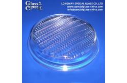China Durable Molded Borosilicate Lamp Lens Cover for Swimming Pool Light supplier