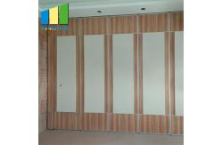 China Hanging Operable Wooden Movable Sound Proof Partitions For Hotel supplier