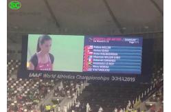 China P16 P20 DIP Stadium LED Display outdoor , perimeter led screen Energy saving supplier