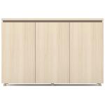 Wooden Locking File Cabinet 1.2M 3 Doors for Living Room Office for sale