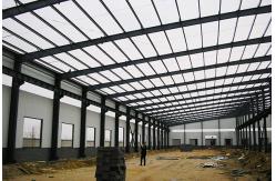 China Welded H Section Steel Structure Warehouse Industrial Design Style supplier