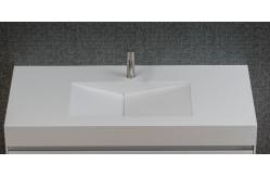 China Antique Wall Hung Wash Hand Basin Anti Yellowing Durable And Renewable supplier