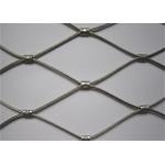 Durable Stainless Steel Zoo Mesh , Stainless Steel Zoo Fencing Materials
