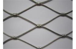 China Durable Stainless Steel Zoo Mesh , Stainless Steel Zoo Fencing Materials supplier