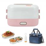 Electric Double Tier Cooker Box With Vacuum Storage Accessories for sale