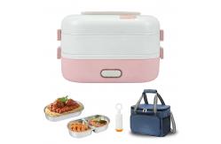 China Electric Double Tier Cooker Box With Vacuum Storage Accessories supplier