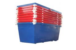 China 4m3 6m3 8m3 Skip Bins Container Skip Garbage Waste Bins supplier