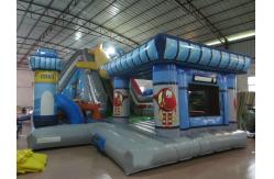 China Waterproof Airplane Themed Inflatable Fun City For Children With CE EN14960 UL supplier