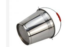 China 20L Stainless Steel Wine Container Portable Wine Juice Pails With Handle supplier