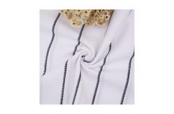 China Combing Sterile Striped Material Fabric Summer 97 Cotton 3 Spandex Cloth supplier