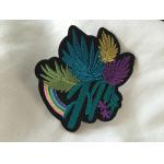 Metal Thread Custom Embroidered Patches  Sew On Cloth Badges Nice Design