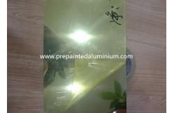 China 1500mm Width Mirror Finish Aluminium Sheet , Specular Finish Highly Reflective Aluminum supplier