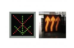 China Traffic LED Lane Control Signs , variable message sign road indication supplier