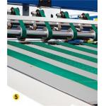 Overall Paper Oil Coating UV Varnishing Machine Two Units 1200mm